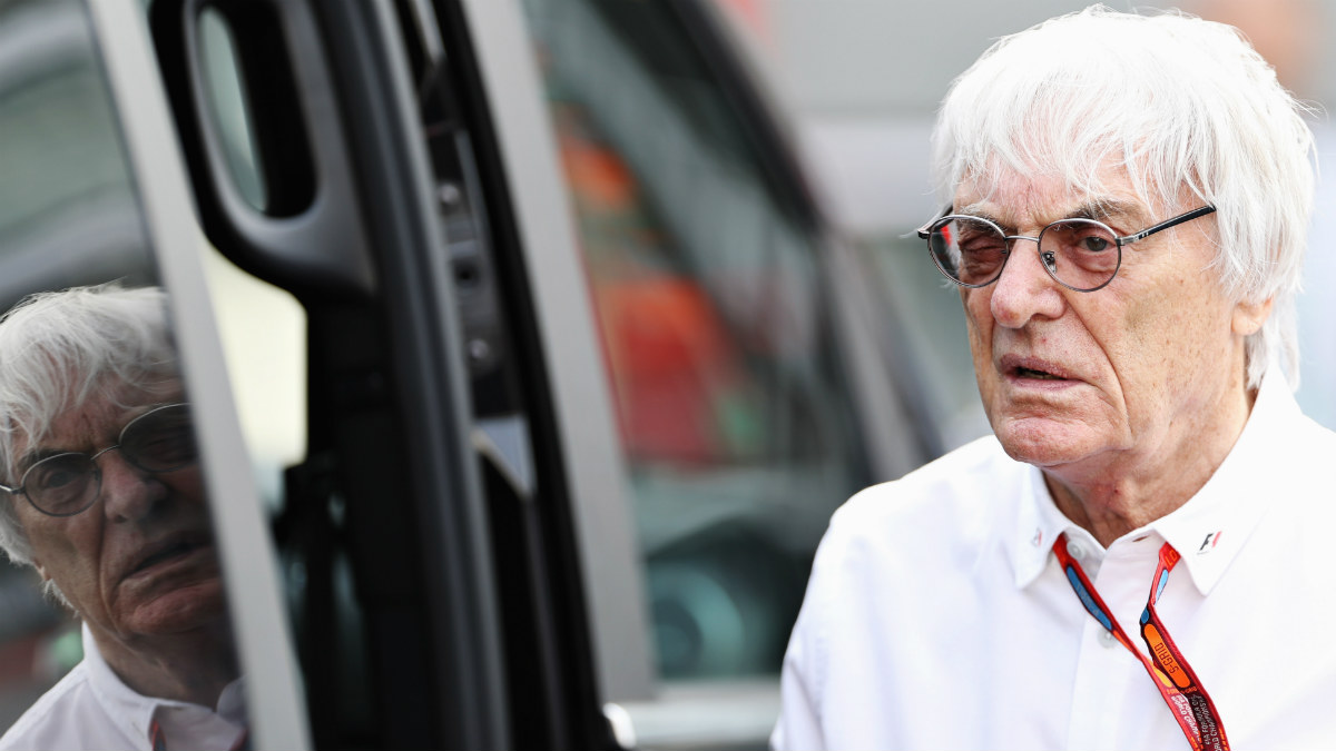Bernie Ecclestone, jefe de la Fórmula 1. (Getty)