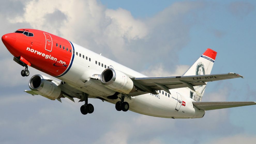 Los pasajeros de Norwegian se desploman un 95% en noviembre y agravan su delicada situación financiera