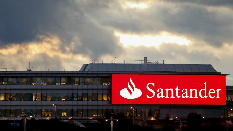 Oficinas de Banco Santander en Madrid. (Foto: Getty)