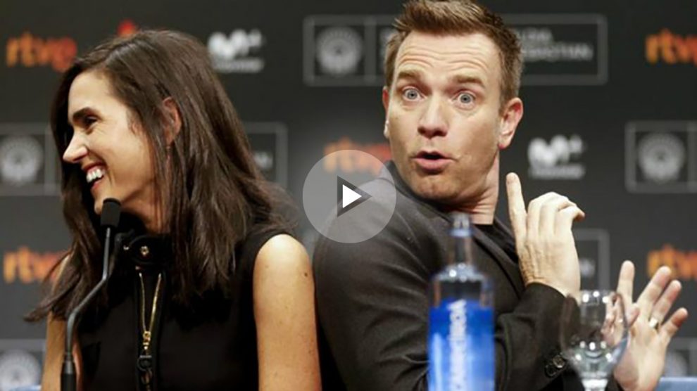 El actor y director de ‘American Pastoral, Ewan McGregor, con la actriz Jennifer Connely. EFE