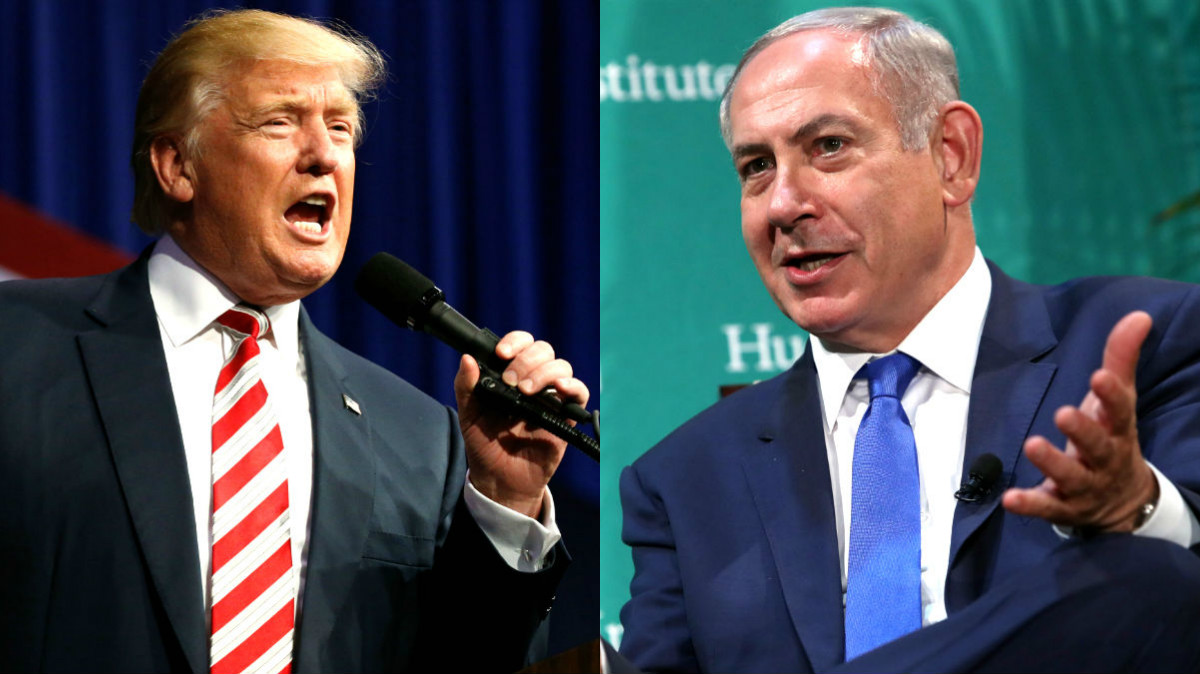 Donald Trump y Benjamin Netanyahu en imágenes recientes (Foto: Reuters).