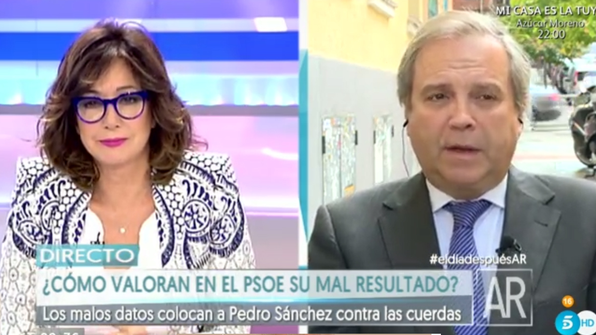 Antonio Miguel Carmona en ‘El programa de Ana Rosa’. (Foto: Telecinco)