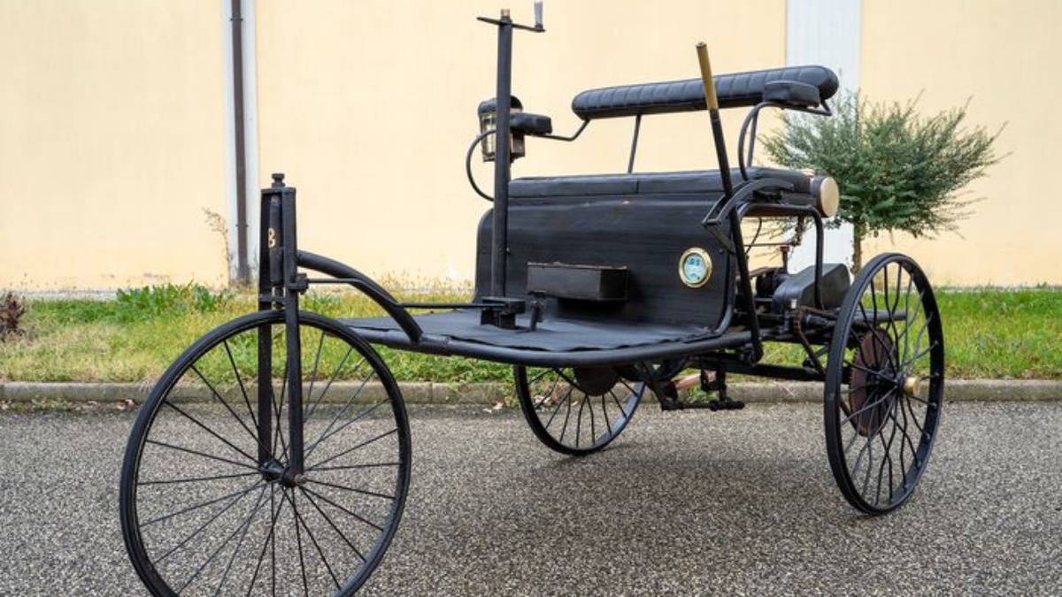 Benz Patent-Motorwagen, considerado el primer coche de la historia