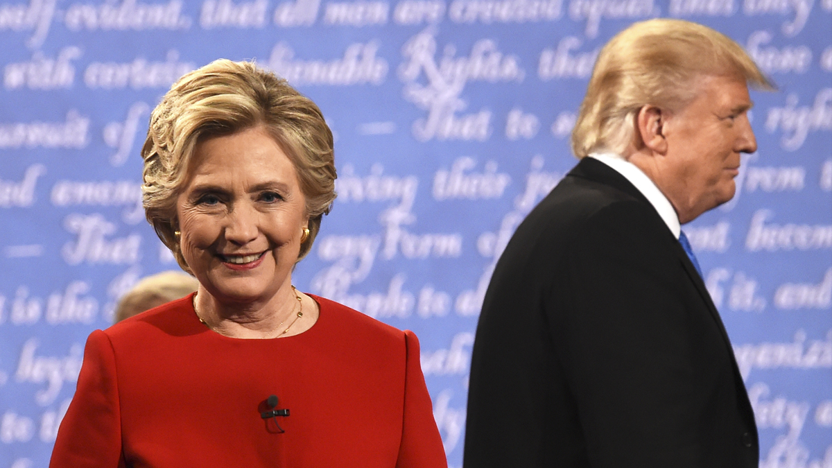 Hillary Clinton y Donald Trump. (Foto: AFP)