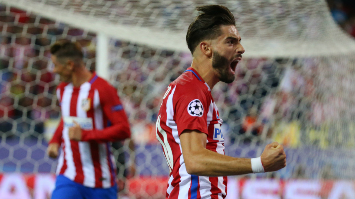 Carrasco anotó el gol del Atlético ante el Bayern de Ancelotti. (Reuters)