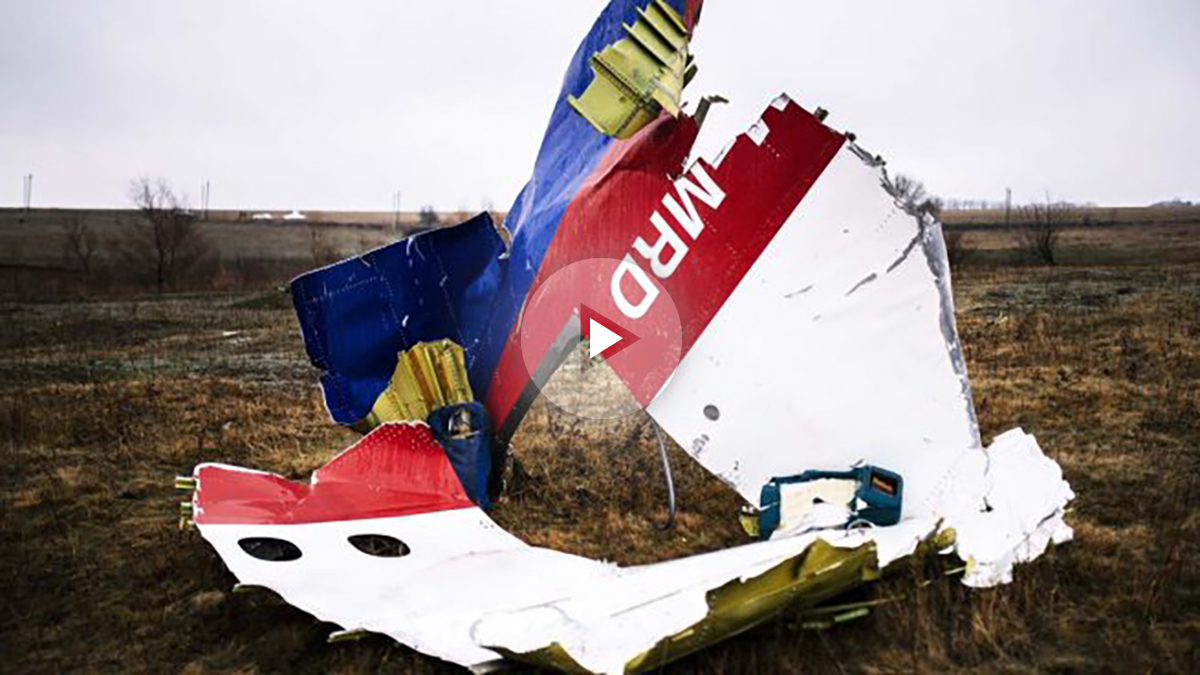 Restos del vuelo MH17 derribado sobre Ucrania. (Foto: AFP)
