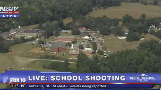 Dos niños y un profesor heridos en un tiroteo en Carolina del Sur, EEUU