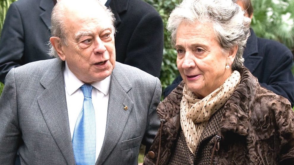 Jordi Pujol y Marta Ferrusola. (Foto: Getty)