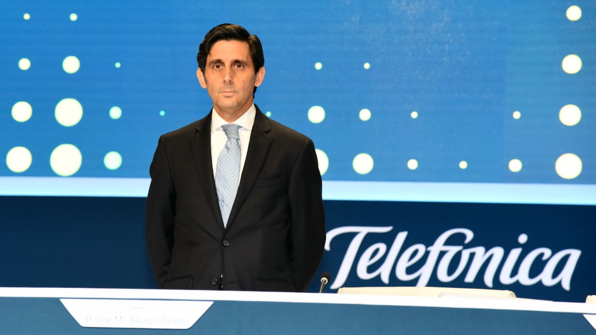 El presidente de Telefónica, José María Álvarez-Pallete.