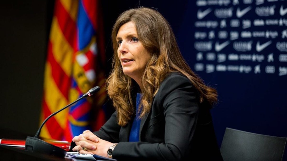 La exvicepresidenta del FC Barcelona y directiva de Essentium, Susana Monje. (Foto: F.C. Barcelona)