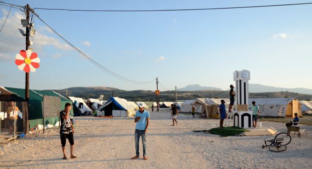 Campamento de Ktasikas, Grecia. ÁLVARO GONZÁLEZ SÁNCHEZ