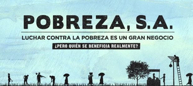 Cartel de 'Poverty Inc.' ('Pobreza S.A.') que se proyectará en el AWFF dentro de la Sección Impacto. 