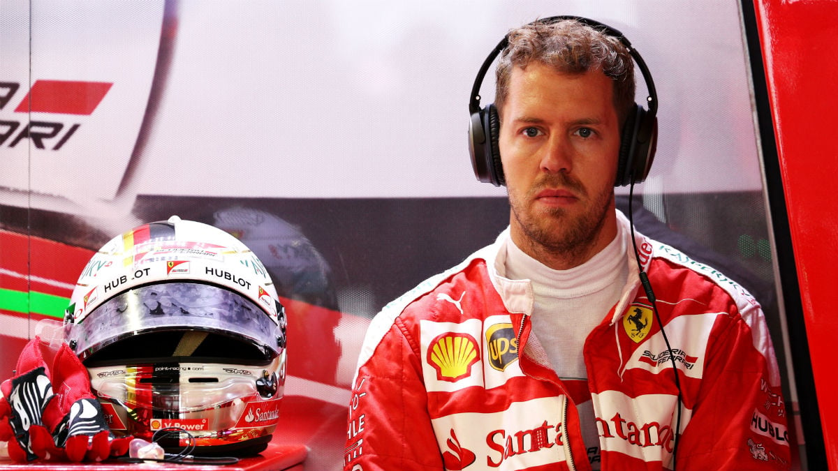 Sebastian Vettel duda de los neumáticos del año que viene tras tener la oportunidad de probarlos. (Getty)