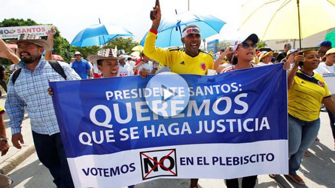 Los colombianos dicen ‘No’ al acuerdo de Santos con los narcoterroristas de las FARC