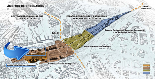 Plan de Carmena donde se incluye la calle Mauricio Legendre. (Clic para ampliar)