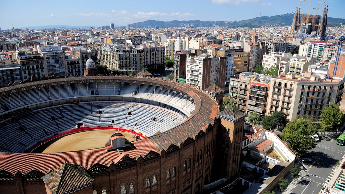 Plaza Monumental de Barcelona. (Foto: AFP)