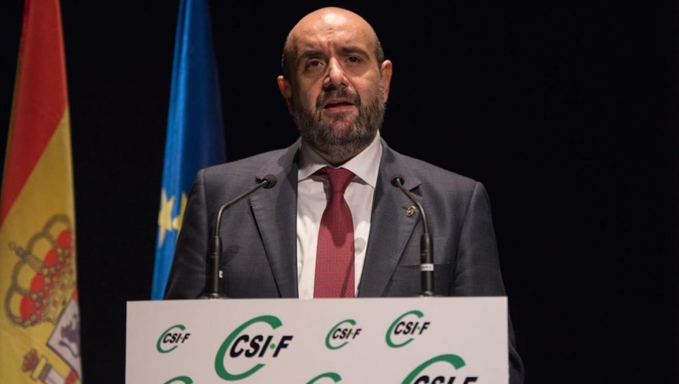 Miguel Borra, presidente de CSI-F | 1 de mayo