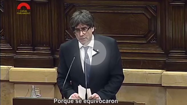 Puigdemont asegura que C’s ya no habla de política lingüística y Arrimadas alucina