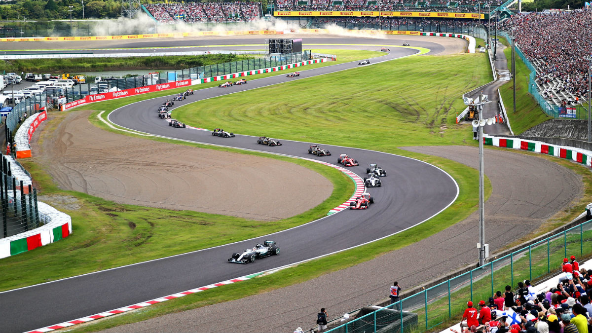 Las míticas ‘eses’ de Suzuka volverán a ser escenario de un nuevo Gran Premio de Japón de Fórmula 1. (Getty)