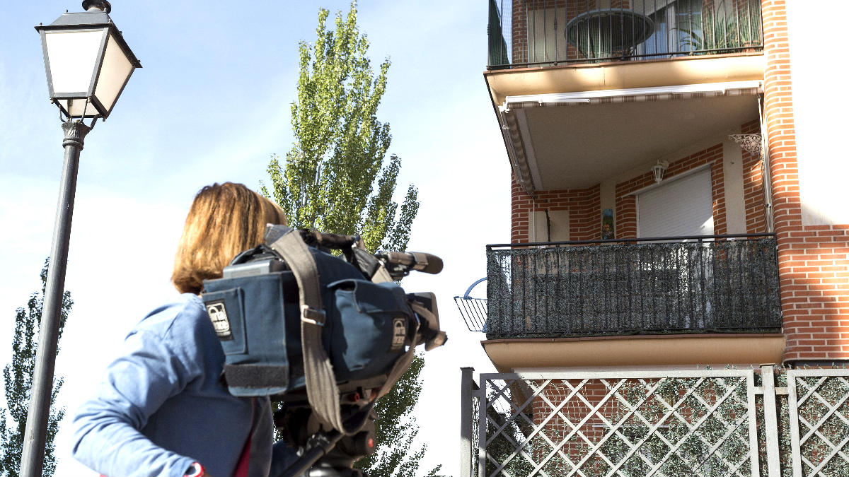 Fachada de la vivienda en la que se produjo el asesinato (Foto: Efe).