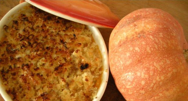 Gratinado de calabaza