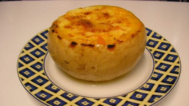 Calabaza gratinada