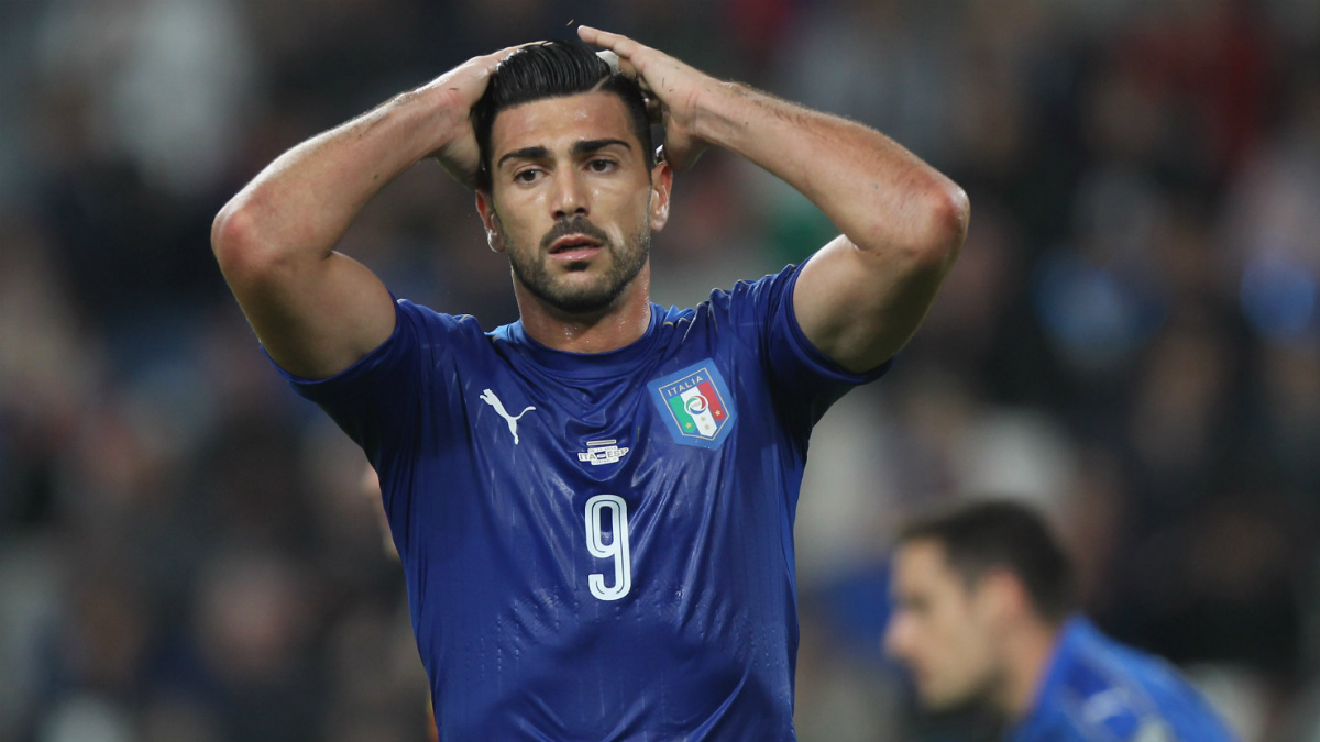 Graziano Pellè no jugará ante Macedonia por faltar al respeto a su seleccionador. (Getty)