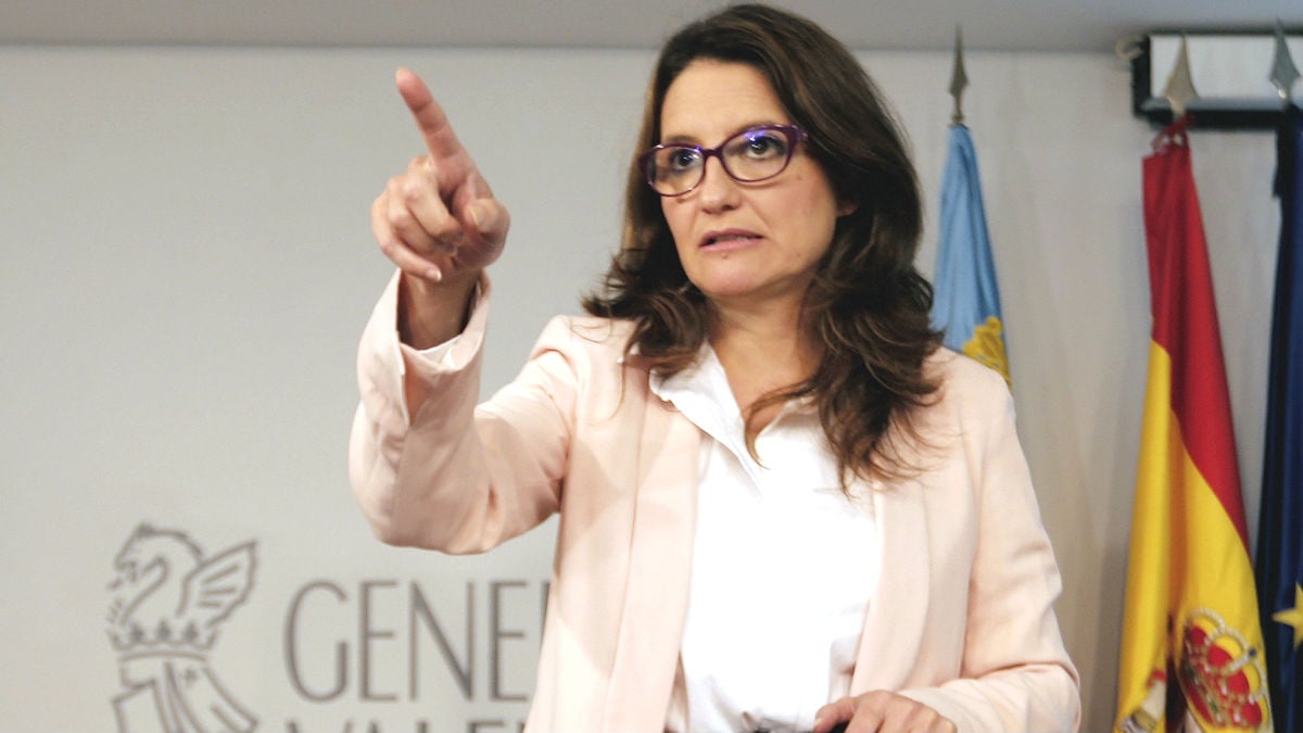 La vicepresidenta primera de la Generalitat Valenciana Mónica Oltra.