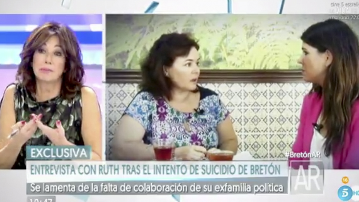 Ruth Ortiz en ‘El programa de Ana Rosa’.