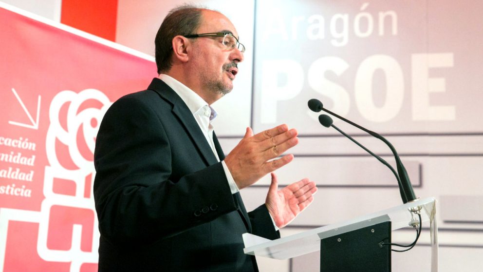 Javier Lambán, presidente de Aragón. (Foto: EFE)