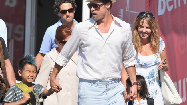 Brad Pitt vuelve a reunirse con sus hijos tras la separación