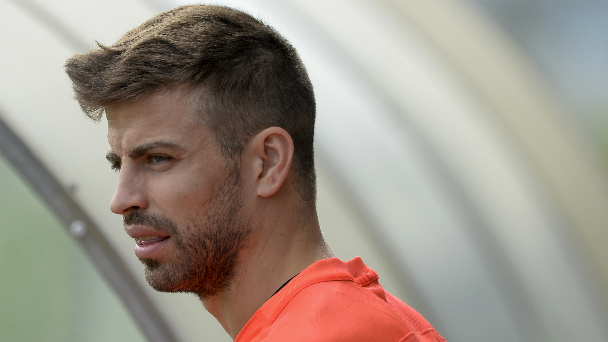 Gerard Piqué, jugador del Barça y de la Selección. (AFP)