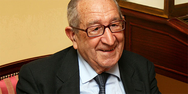 Luis Suárez, reconocido historiador español.