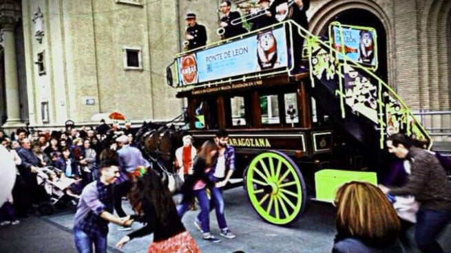 Narria Cervecera de la Zaragozana en las Fiestas del Pilar 2016