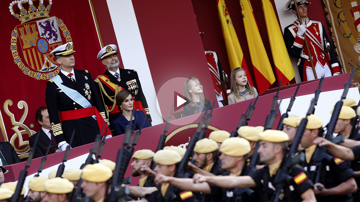 España celebra su Fiesta Nacional a lo grande en defensa de los valores y la unidad del país.
