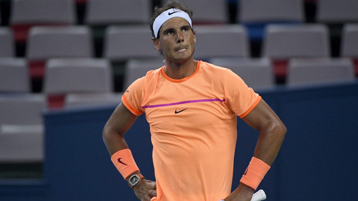 Nadal perdió con Troicki en su debut en Shanghai. (AFP)