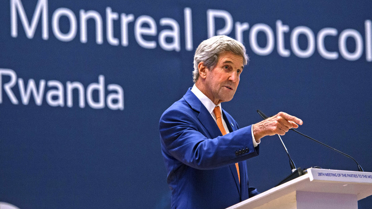 John Kerry en una reciente imagen (Foto: AFP).