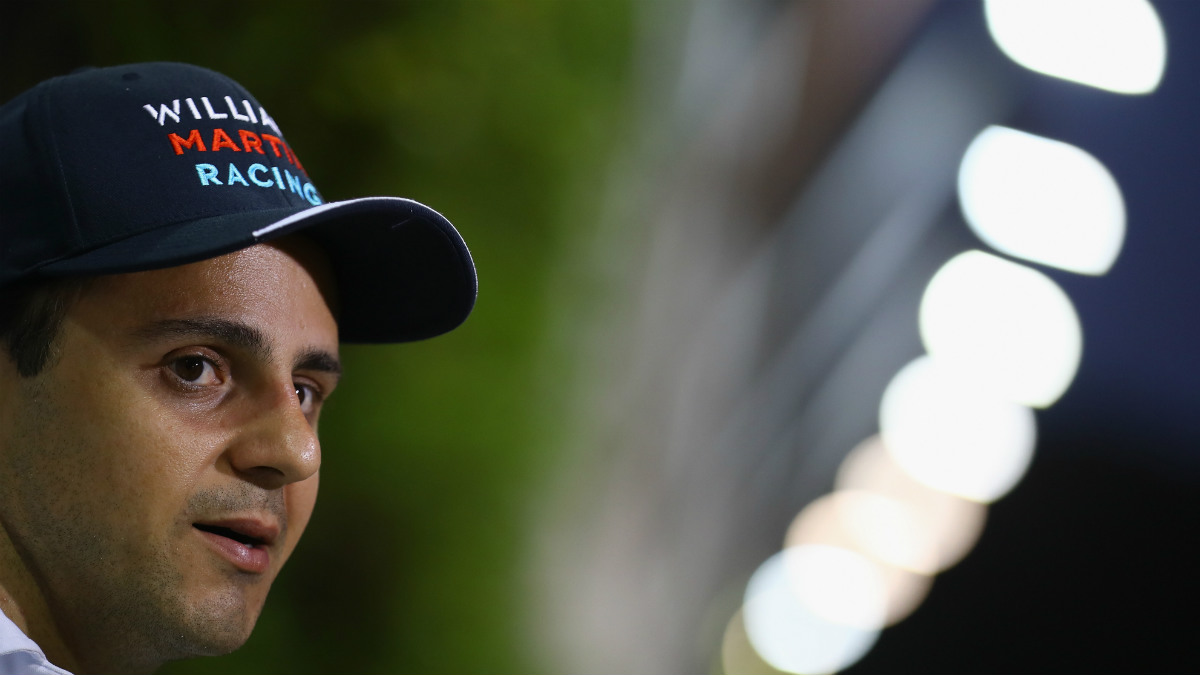 Felipe Massa, en una rueda de prensa. (Getty)