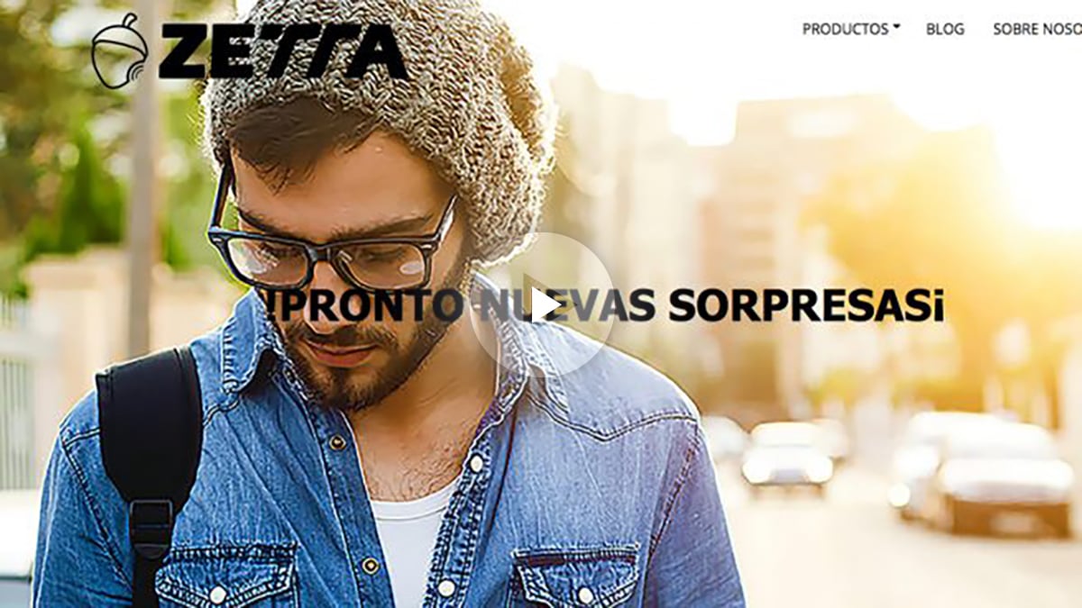 En la página web de la marca de móviles Zetta anuncian nuevas sorpresas.