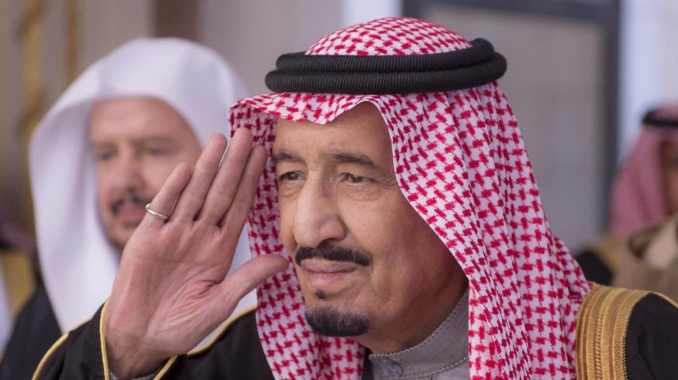 Salmán bin Abdulaziz, rey de Arabia Saudí.