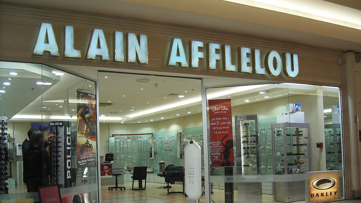 Tienda Alain Afflelou en Francia
