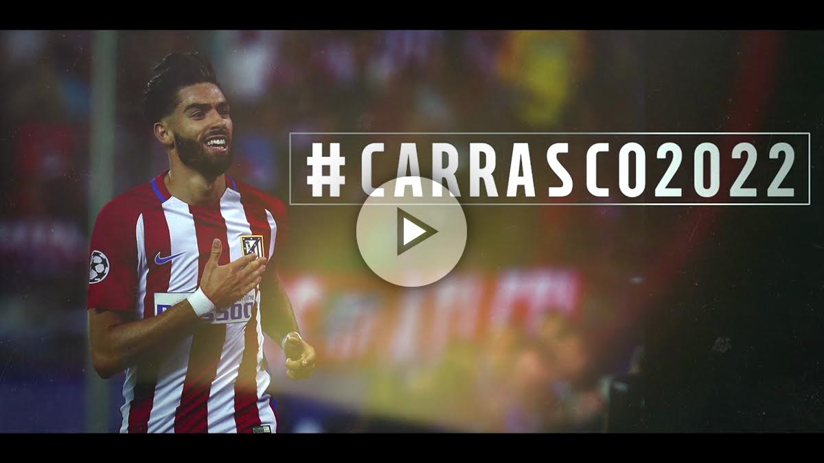 Carrasco renueva con el Atlético. (atleticodemadrid.com)