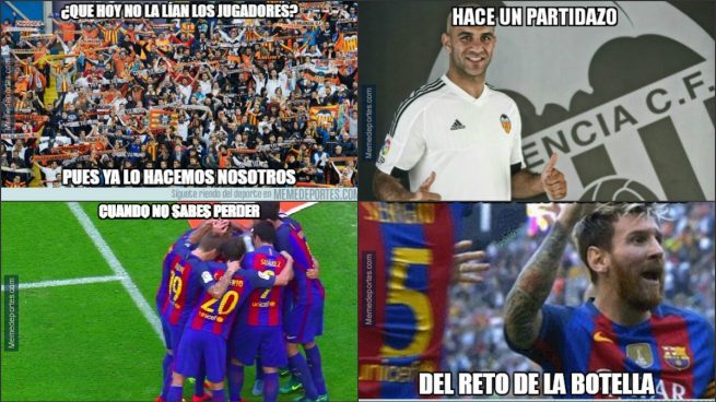 Los memes inventan la «bomba nuclear» que impactó en cuatro jugadores del Barcelona