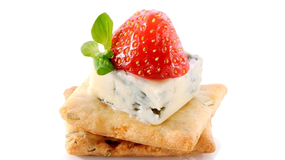 galletas de queso y albahaca