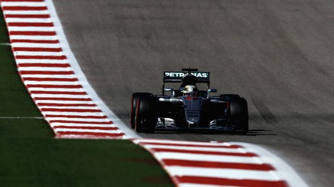 Lewis Hamilton se hizo con la pole en Austin (Getty)