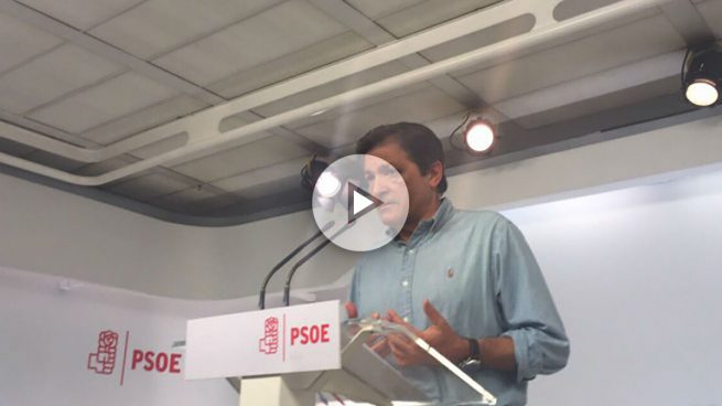 Javier Fernández afirma que el PSOE debe abstenerse en bloque