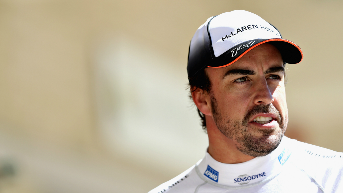 Alonso, en el Gran Premio de EEUU. (Getty)