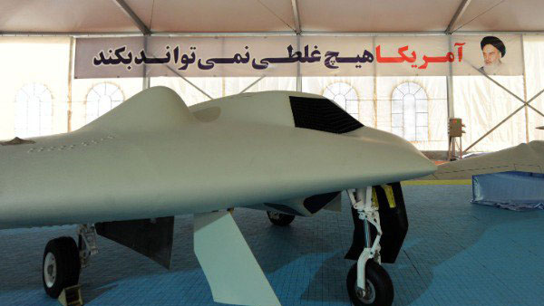 Imagen de un dron iraní desarrollado mediante ingeniería inversa tras capturar un modelo americano.