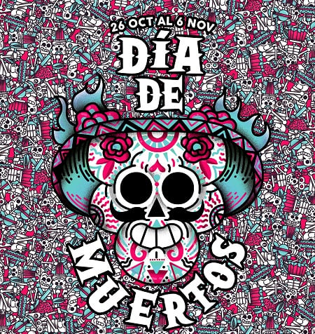 Ilustración del Día de los Muertos. (Foto: CC)