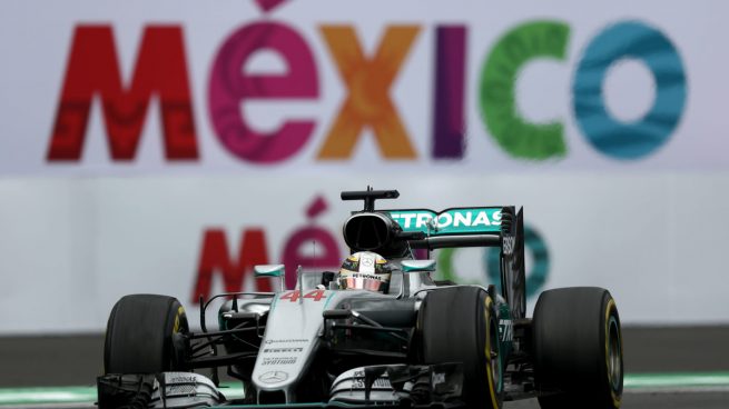 Lewis Hamilton se hizo con la pole en el GP de México. Alonso, fuera de la Q3 (Getty)